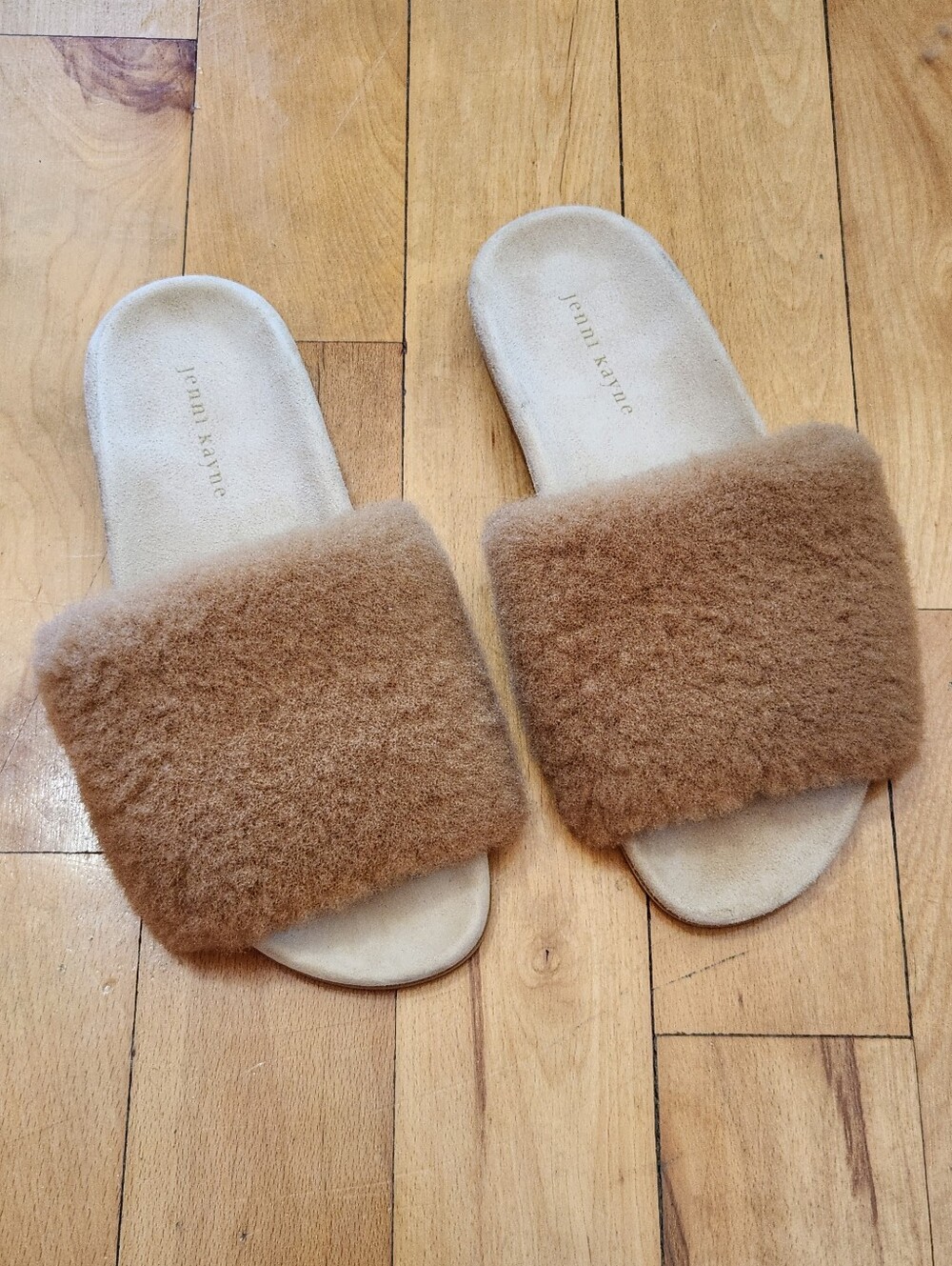 Jenni Kayne Shearling Slides - 40